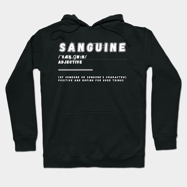 Word Sanguine Hoodie by Ralen11_